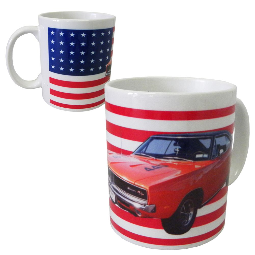 Mug Voiture US orange par Cbkreation