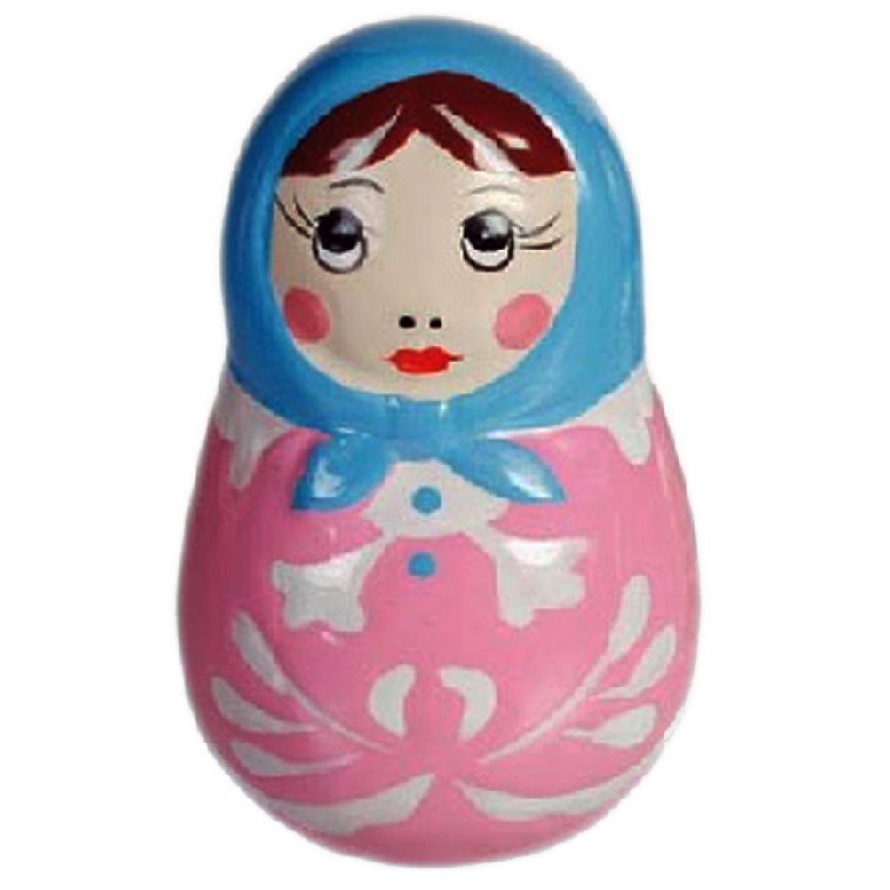 Petite figurine Poupe Russe Matriochka rose