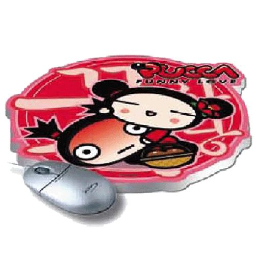 Tapis de souris Pucca funny love