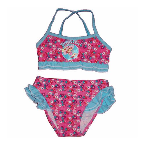 Maillot Charlotte aux fraises Rose 2 pices rose