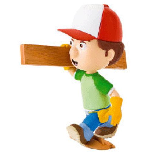 Figurine Manny et ses outils