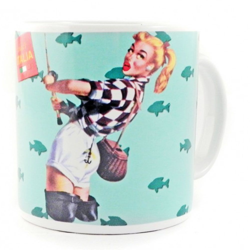 Mug That's Italia Pin-up  la pche