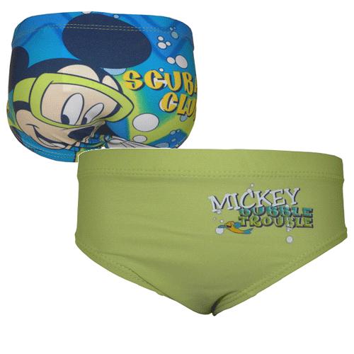 Maillot de bain Mickey vert anis