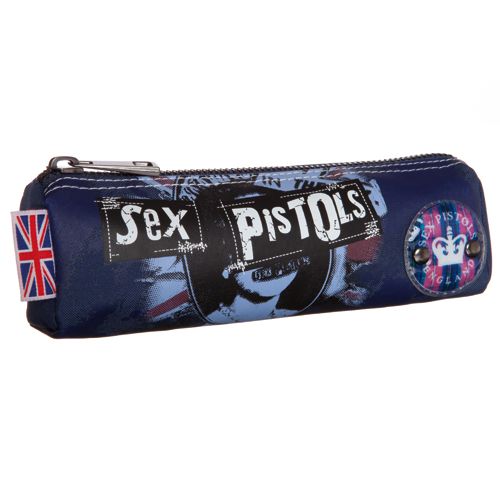 Trousse triangulaire bleue Sex Pistols