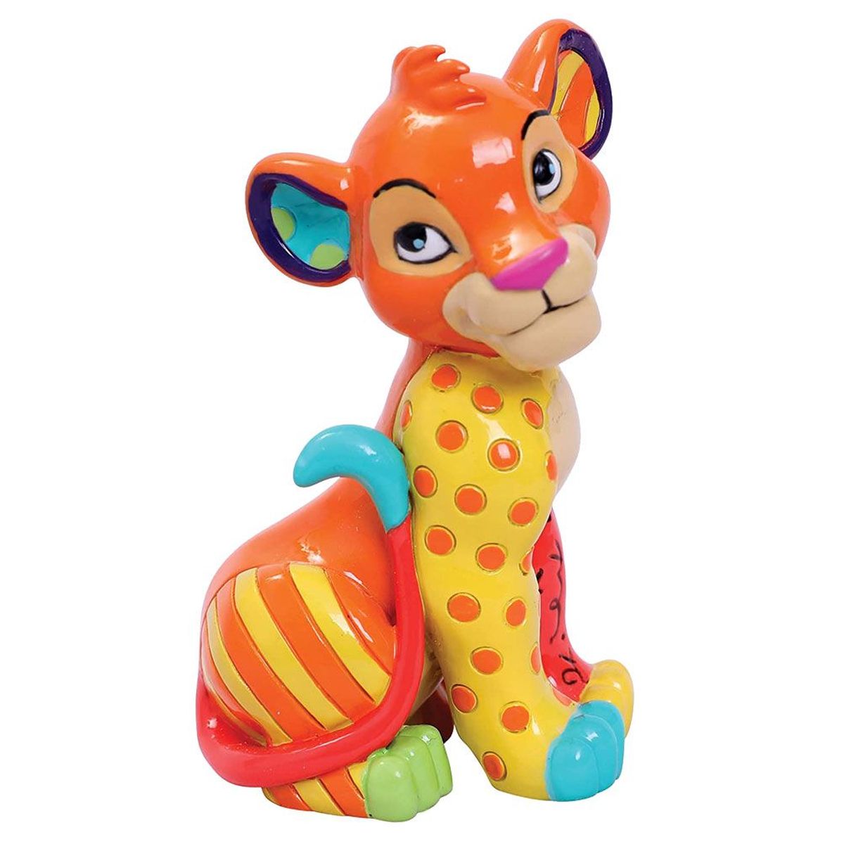 Figurine de collection Simba par Romero Britto - Le roi Lion