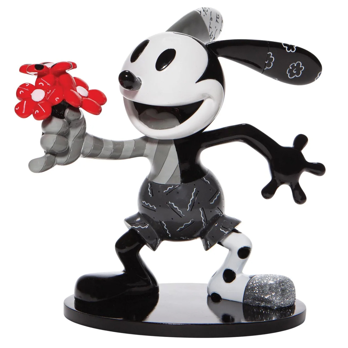 Figurine Oswald Steamboat Willie - Disney par Romero Britto