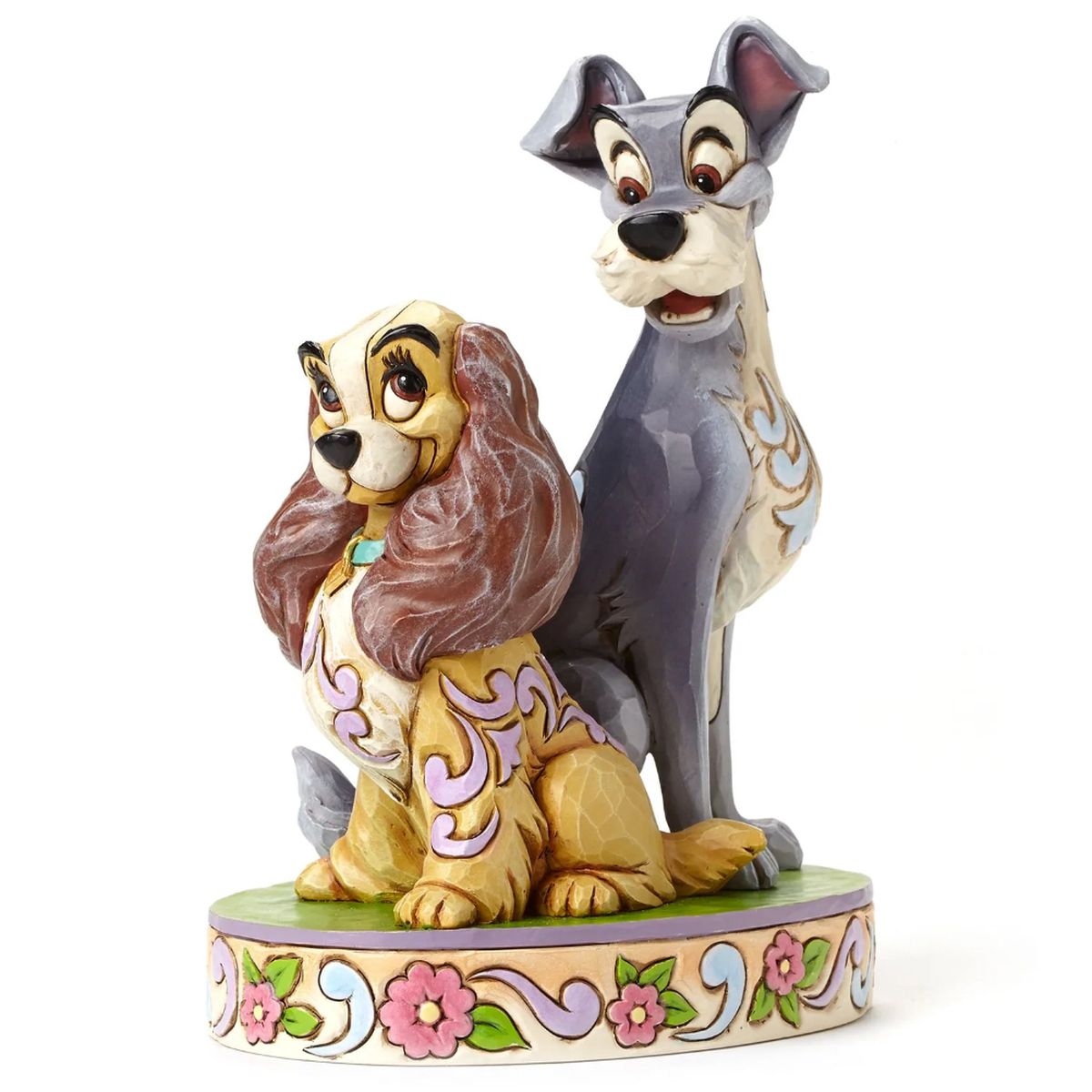 Figurine La Belle et le Clochard 60me Anniversaire