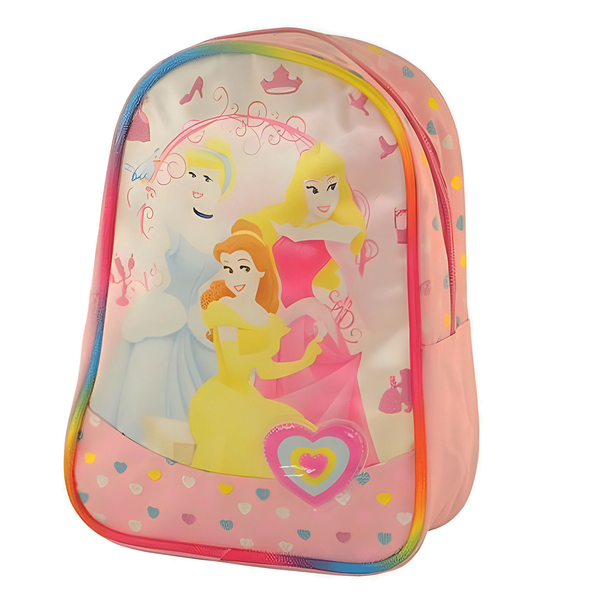 Petit sac  dos Disney Princesses Cendrillon Aurore et Belle