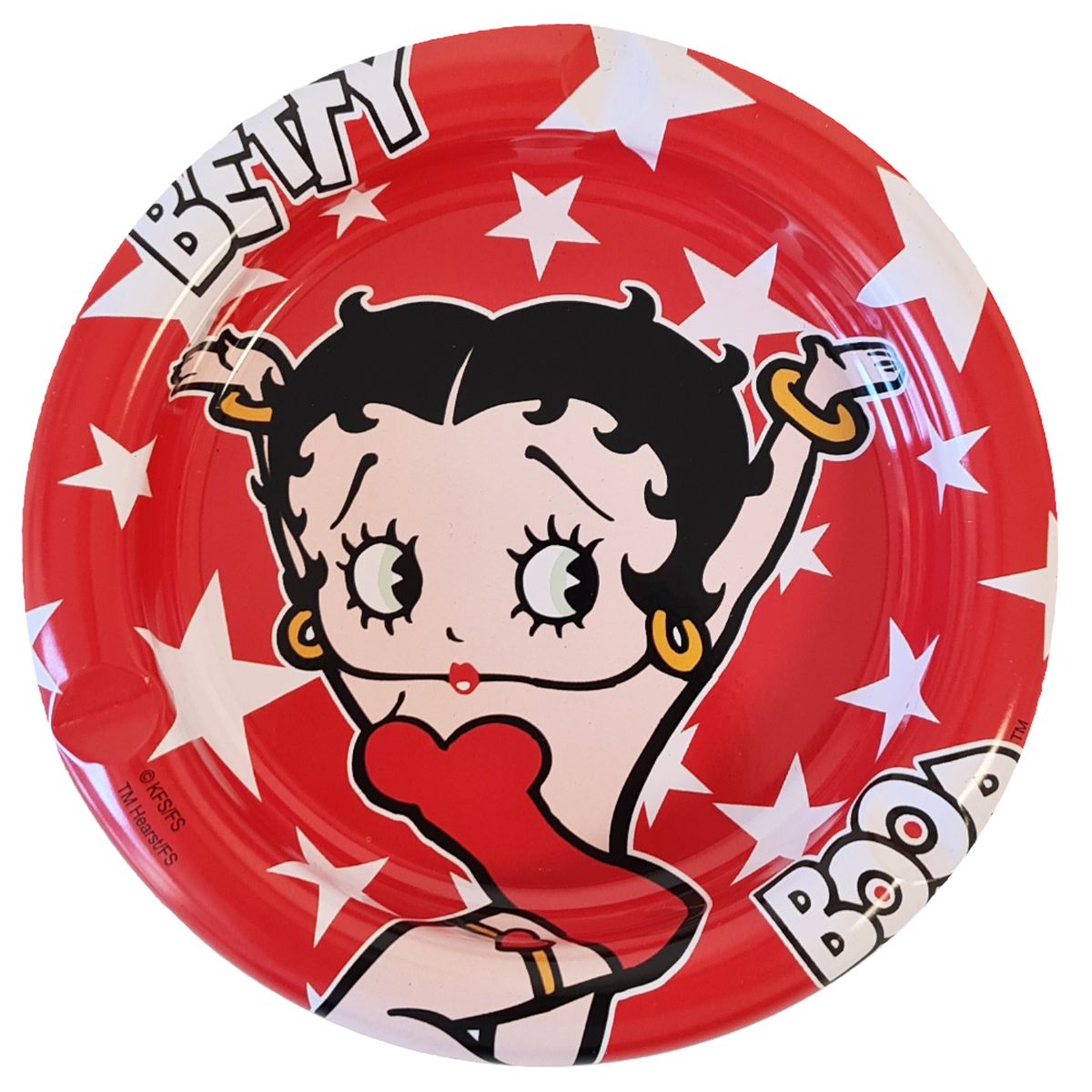 Cendrier Betty Boop en mtal - Stars