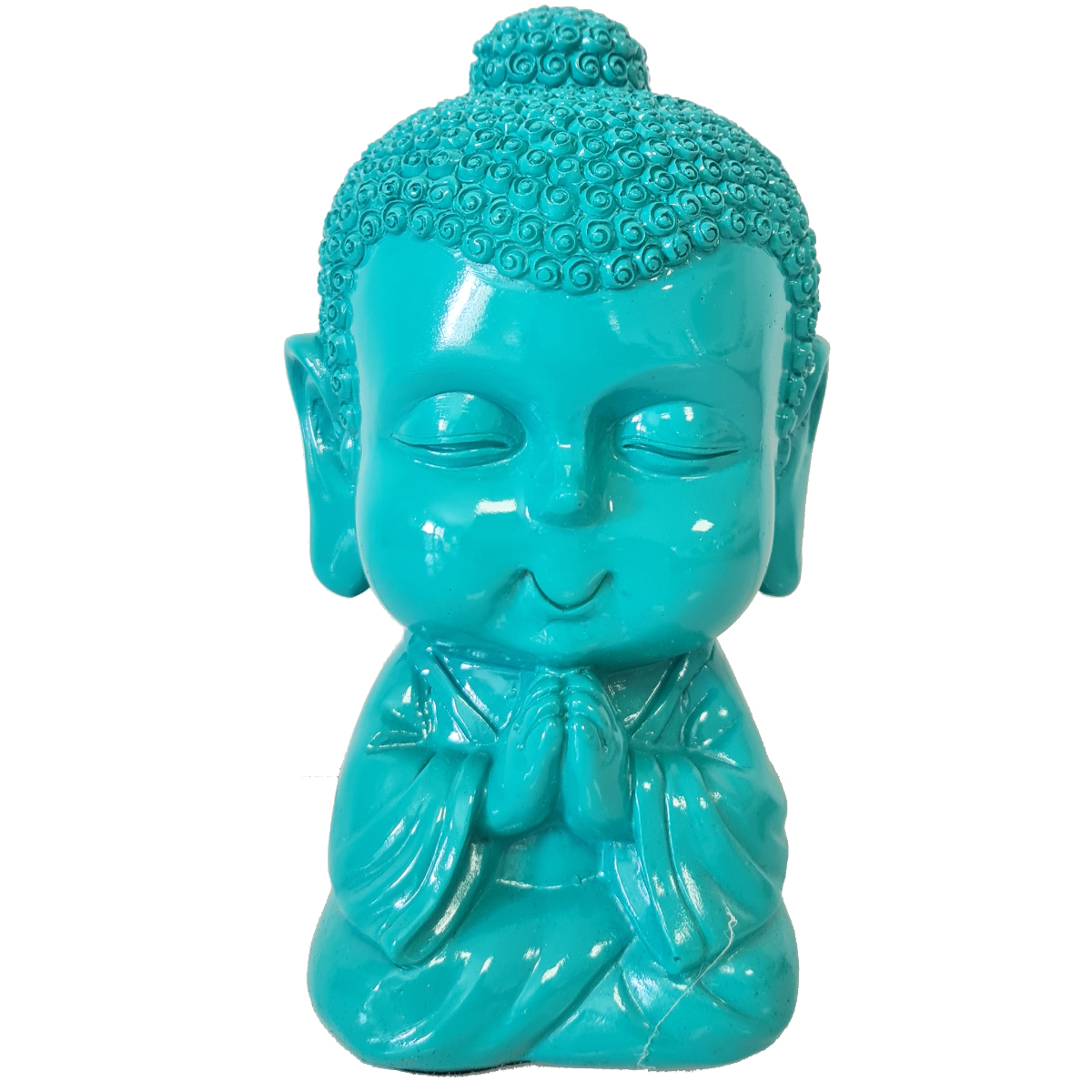 Mini Lampe USB Bouddha Bleu - 8 LED