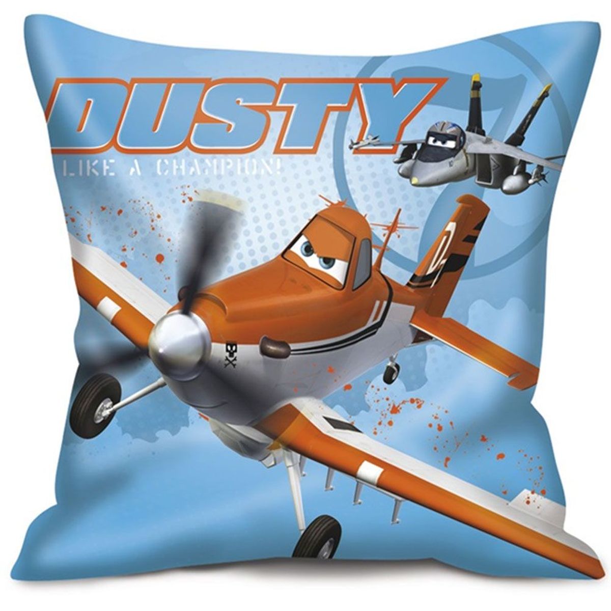 Coussin Disney Planes Dusty et Bravo