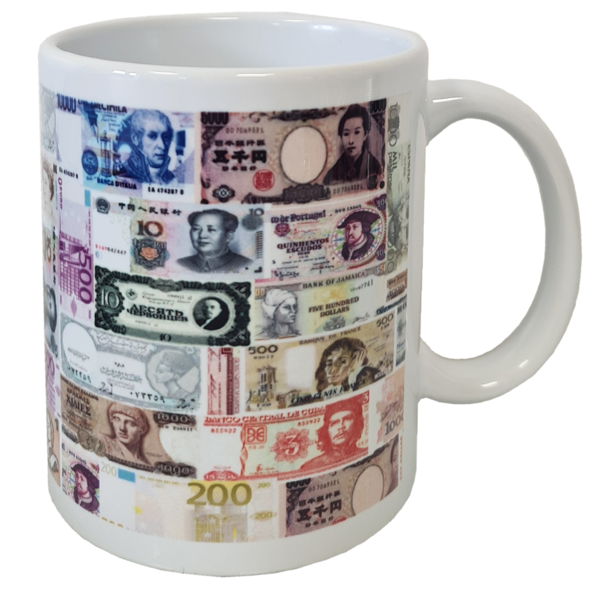 Mug Monnaies du monde Billet by Cbkreation