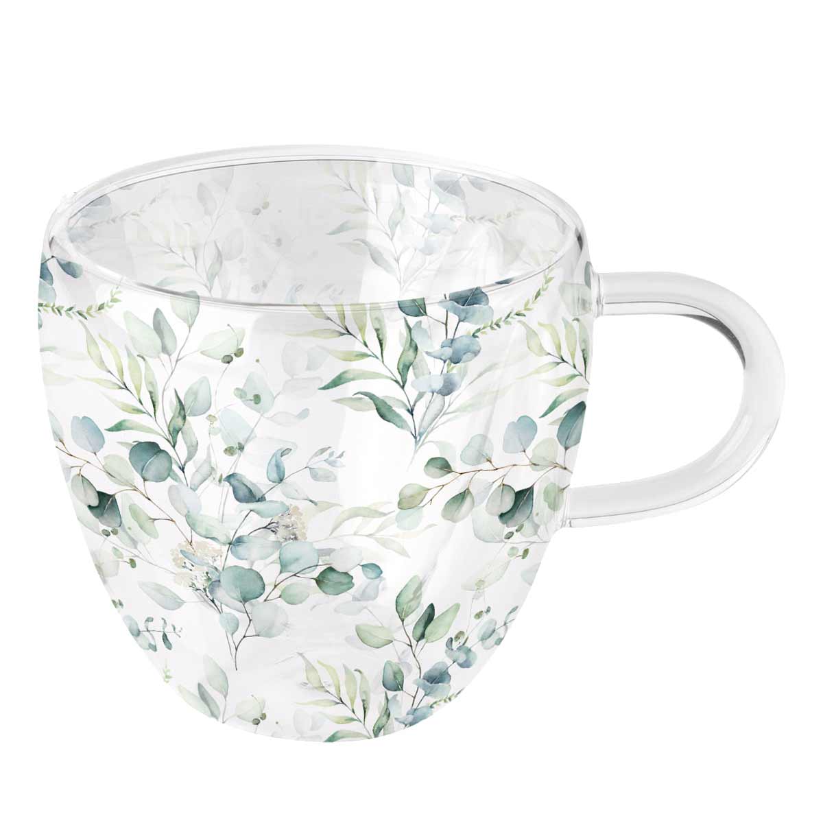 Tasse pour le th double paroi - Eucalyptus