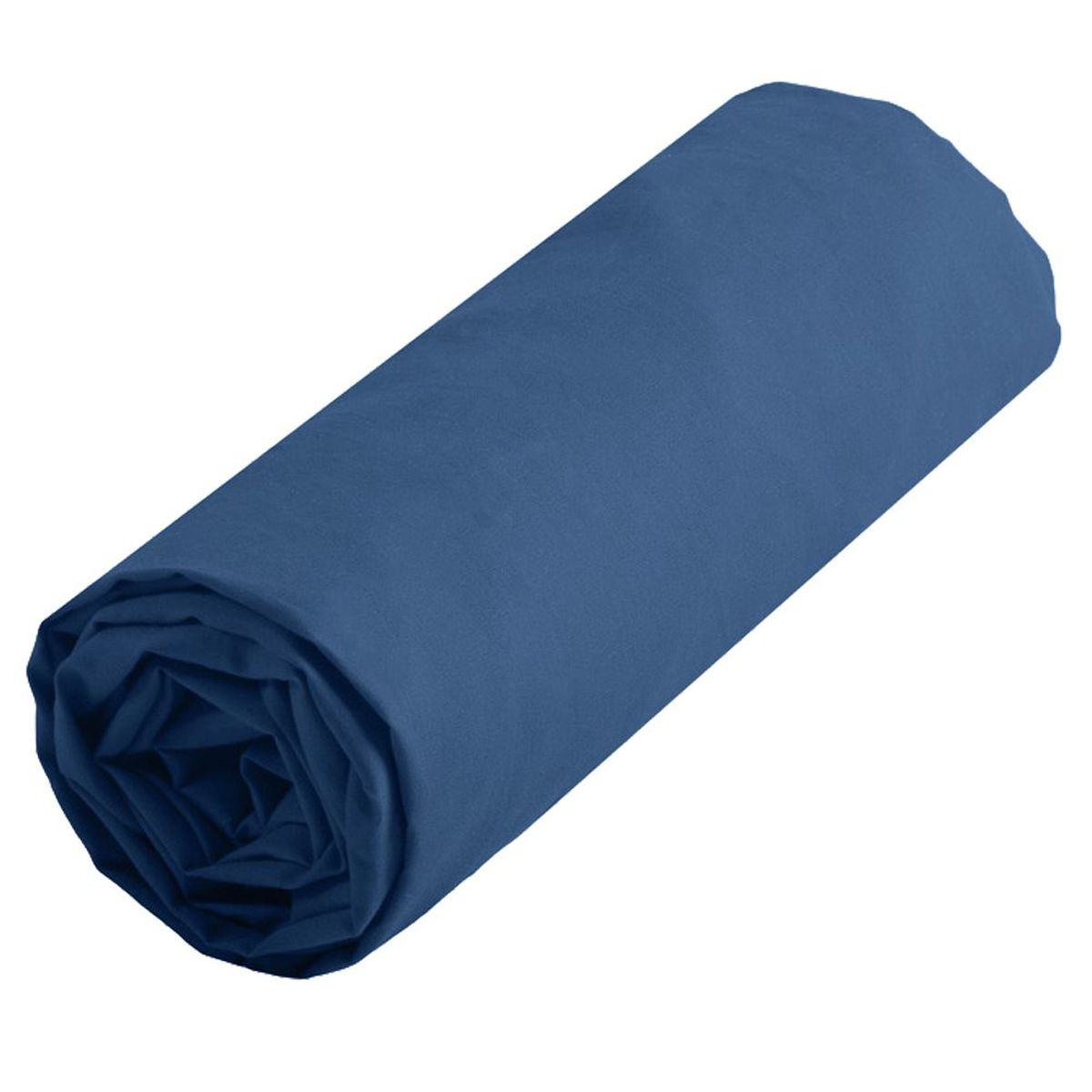 Drap housse Blue Jean 160 x 200 cm - Alicia