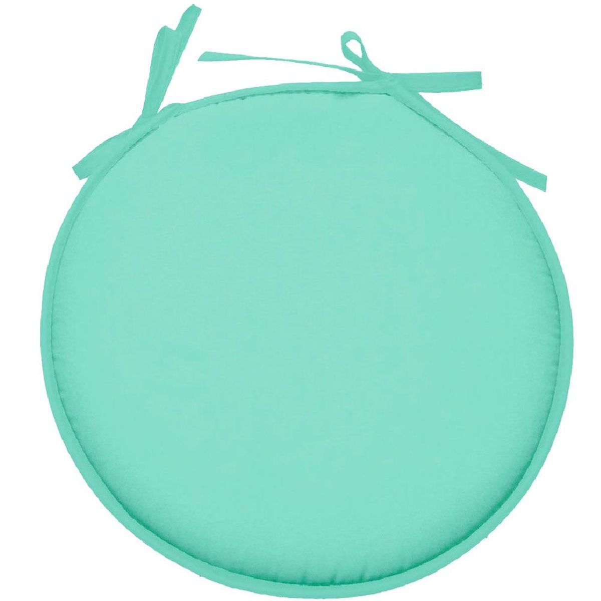 Coussin de chaise Ronde Nelson 40 cm - Bleu