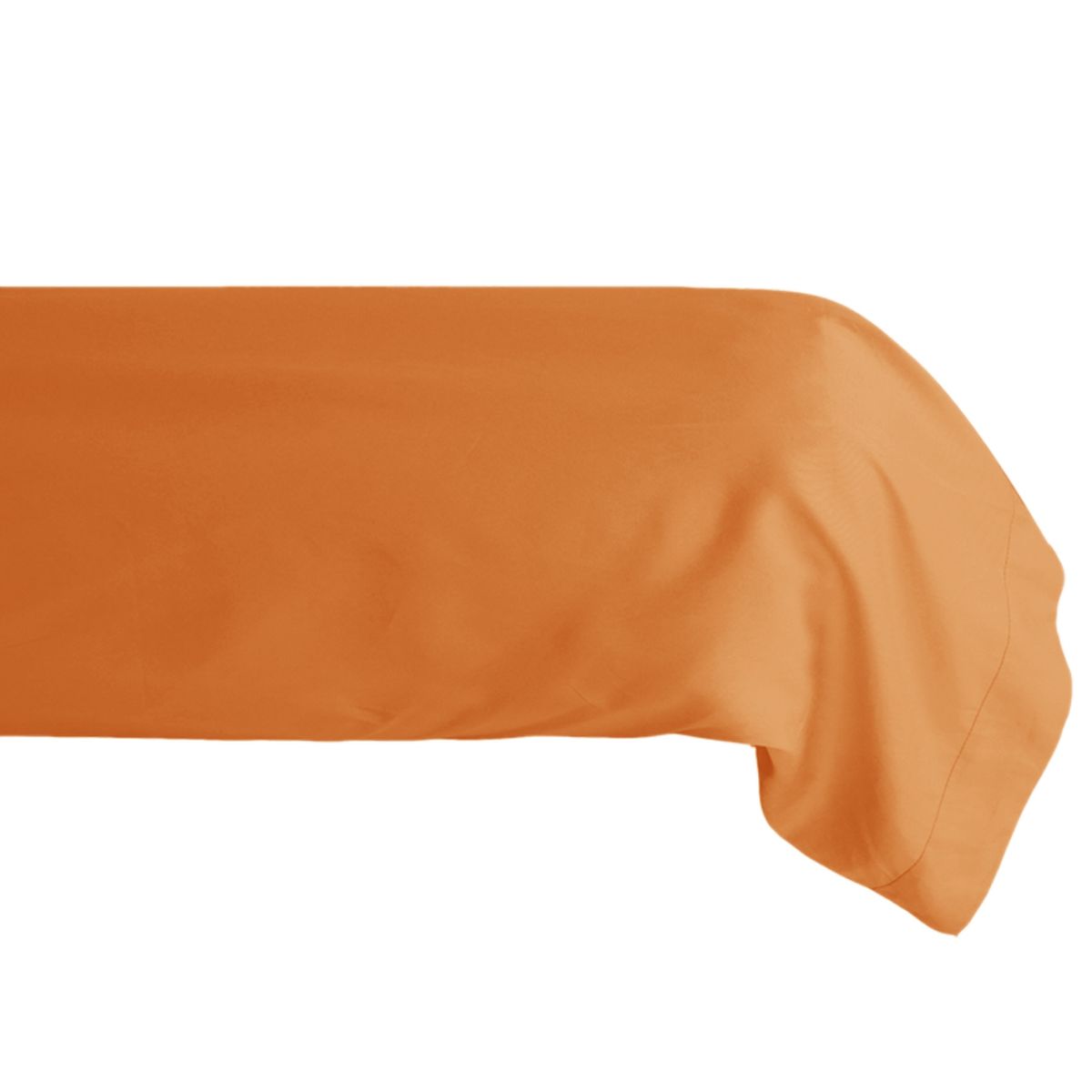 Taie de traversin 80 fils Coton percale 43 x 190 cm - Mangue