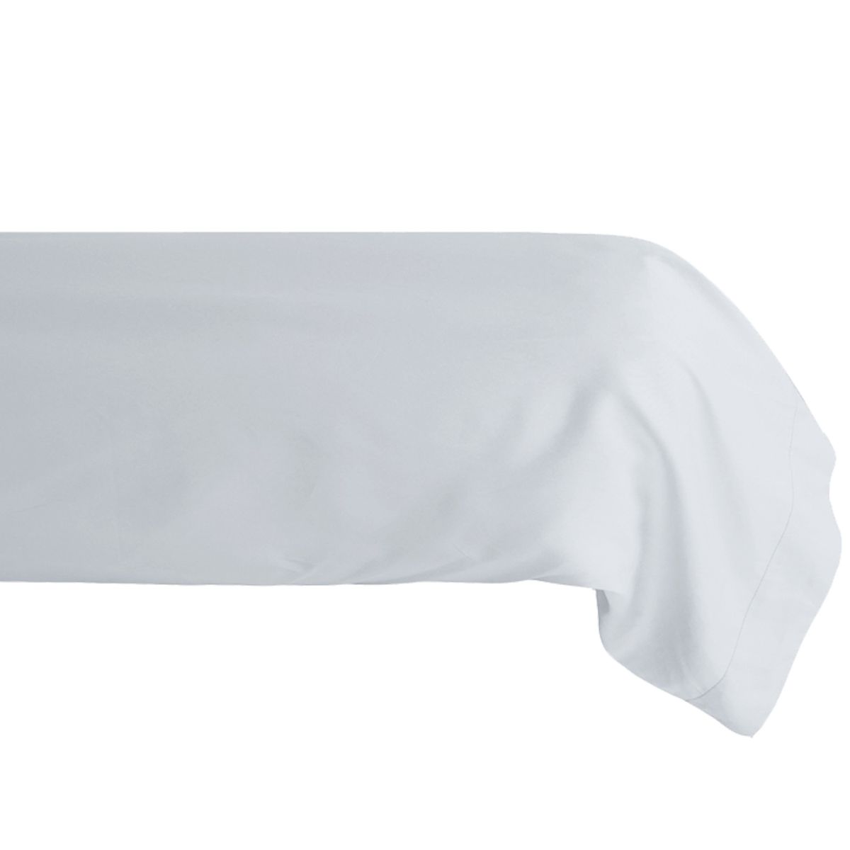 Taie de traversin 80 fils Coton percale 43 x 190 cm - Neige