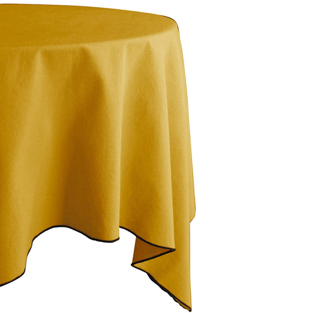 Nappe en coton lav Collection Hono Vent du Sud - Curry