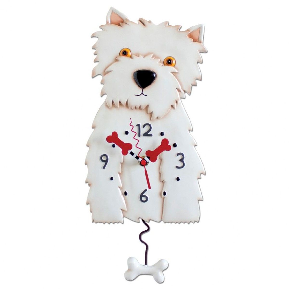 Horloge Allen Designs Chien Westie