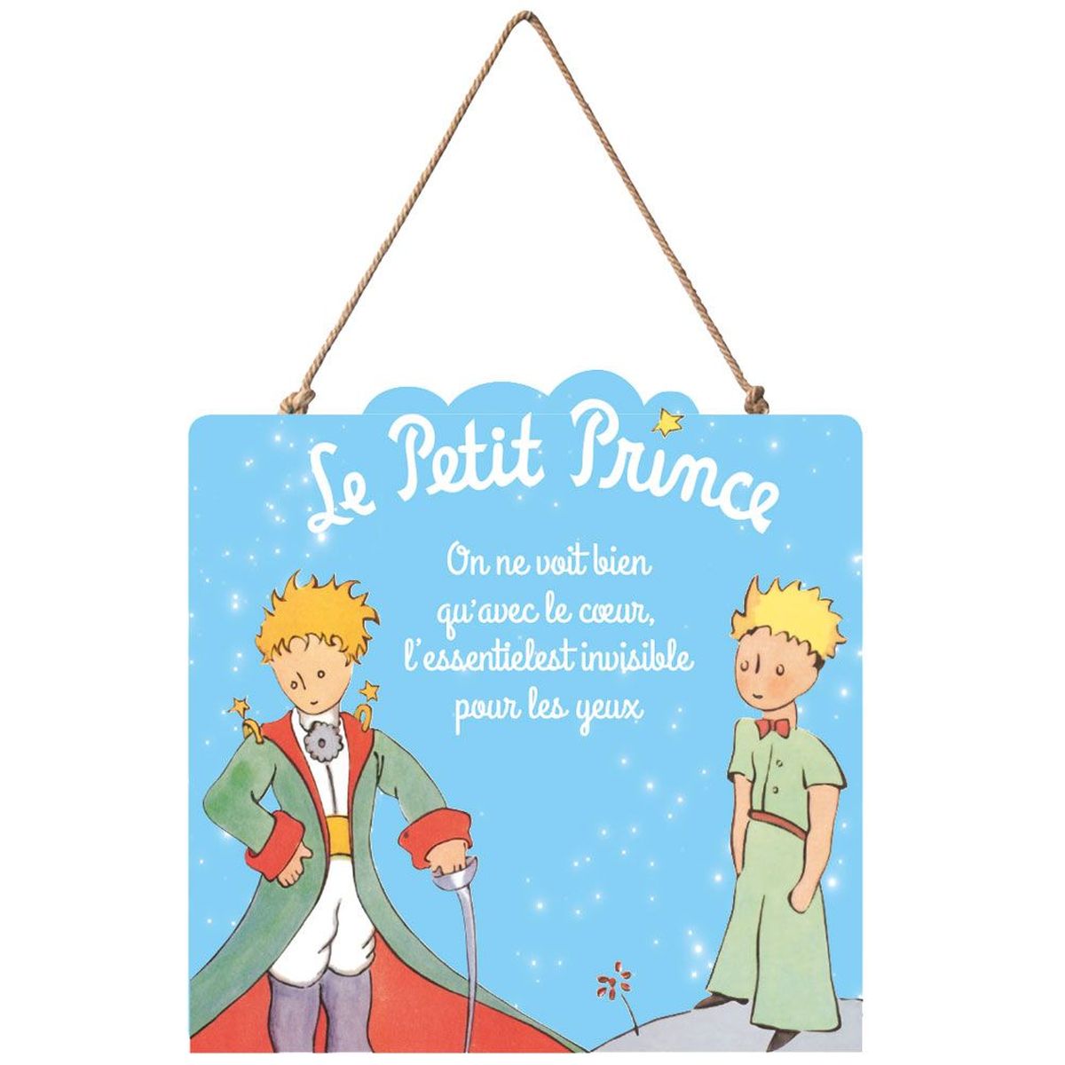 Cadre en bois Le Petit Prince de St Exupry Fabriqu en France