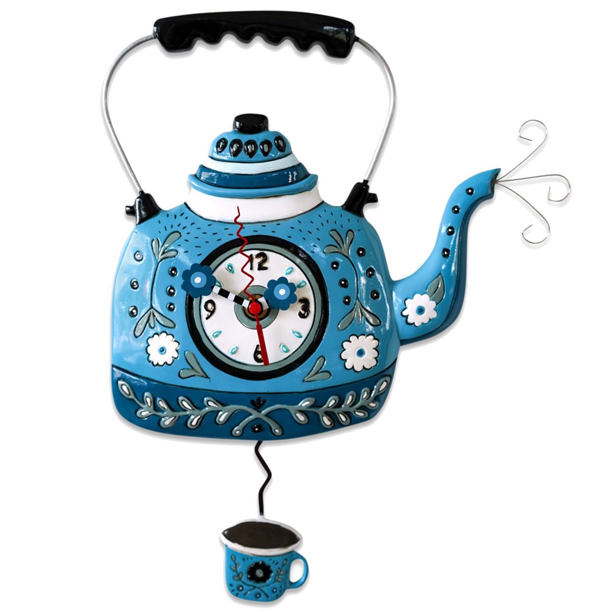 Horloge Allen Designs L'Heure du Th - Bleu