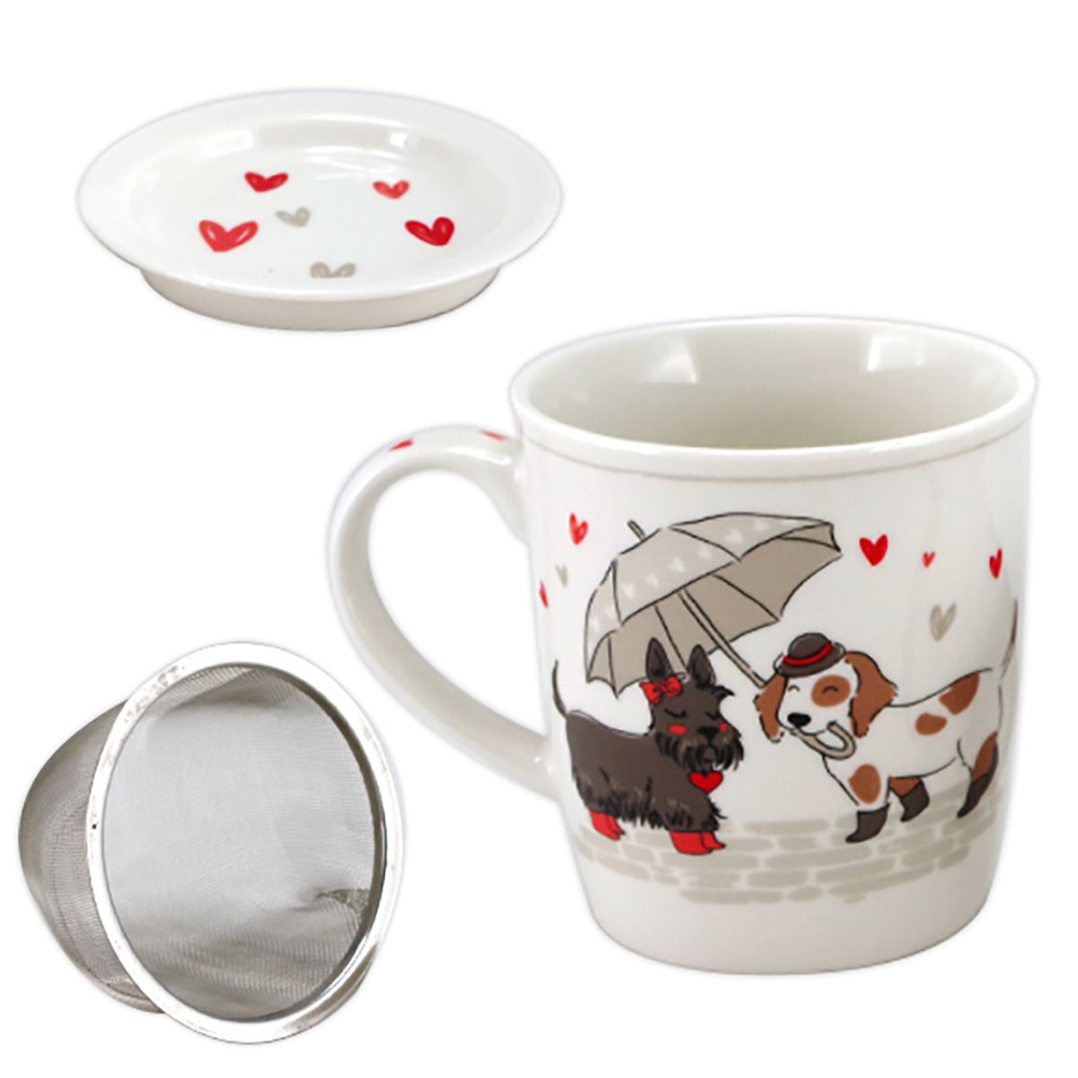 Tisanire avec infuseur mtal Collection DOGGY