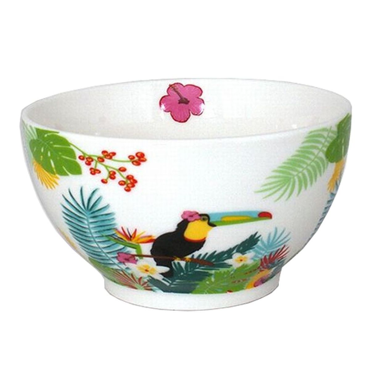 Bol toucan en Porcelaine 480 ml