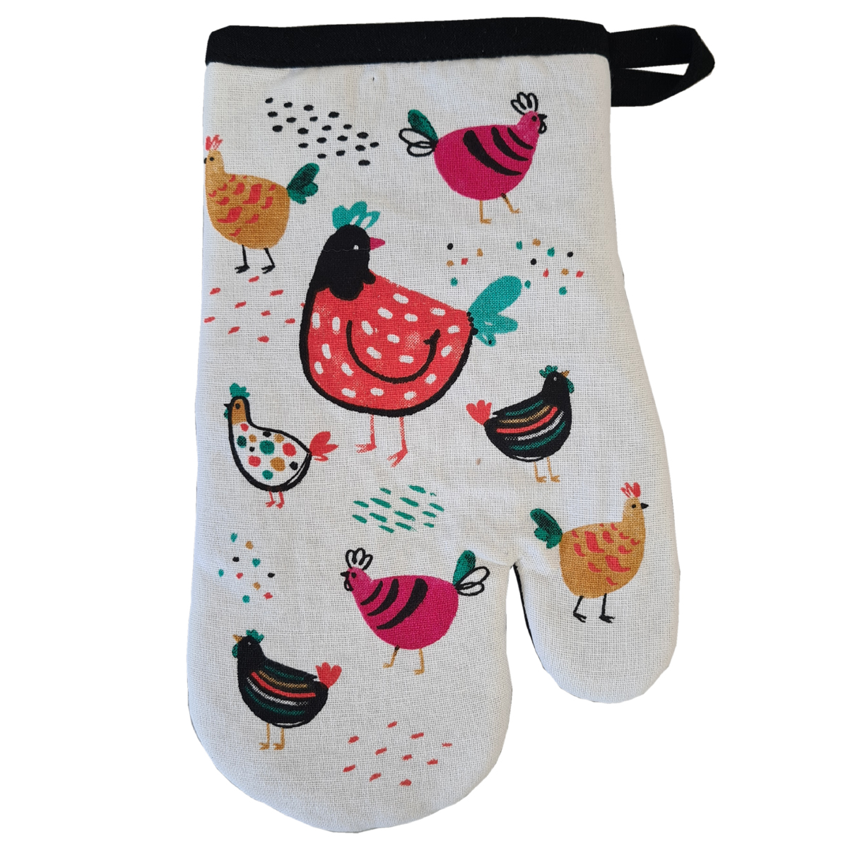 Gant de Cuisine Poules - Collection Poppy