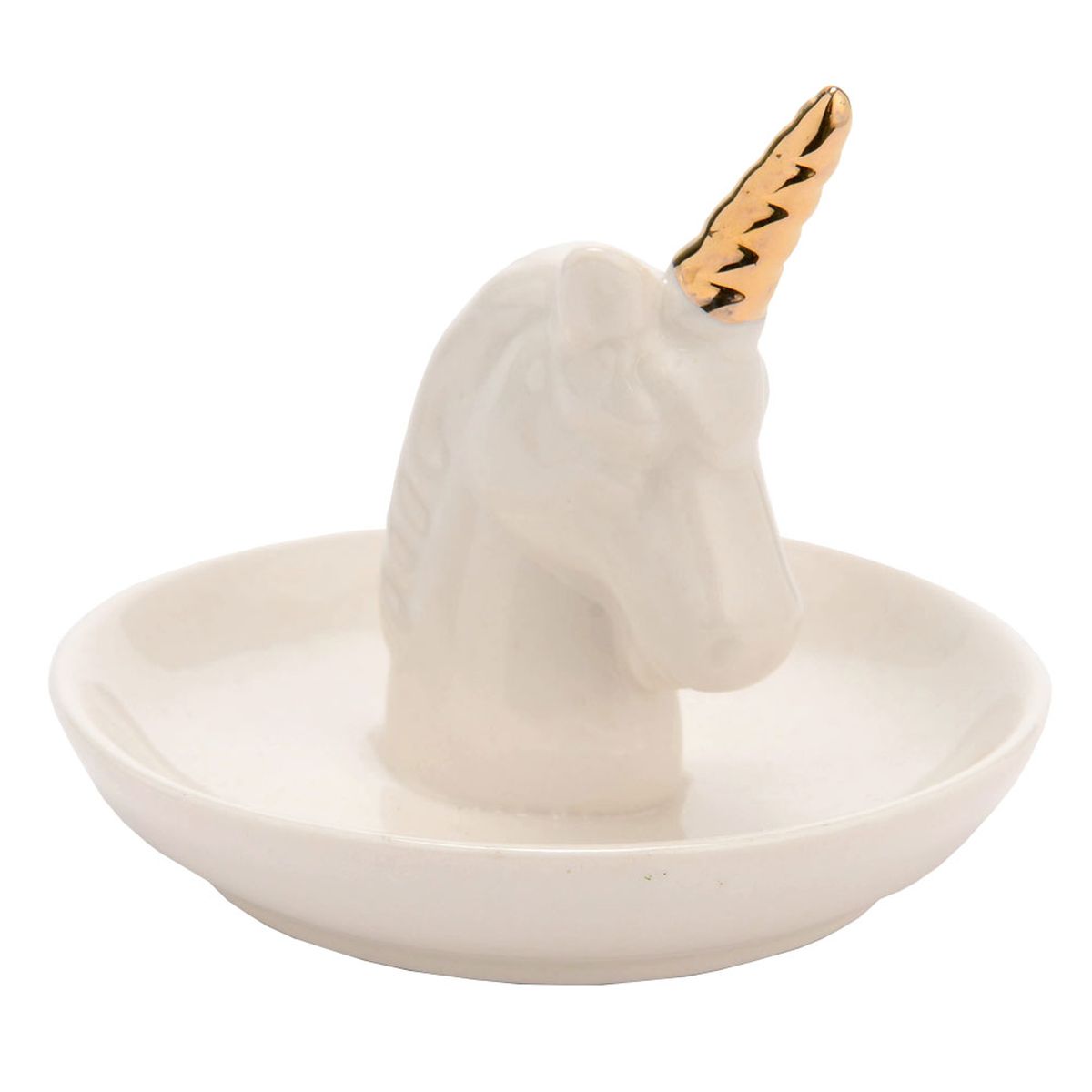 Figurine Porte-bijoux en cramique - Licorne