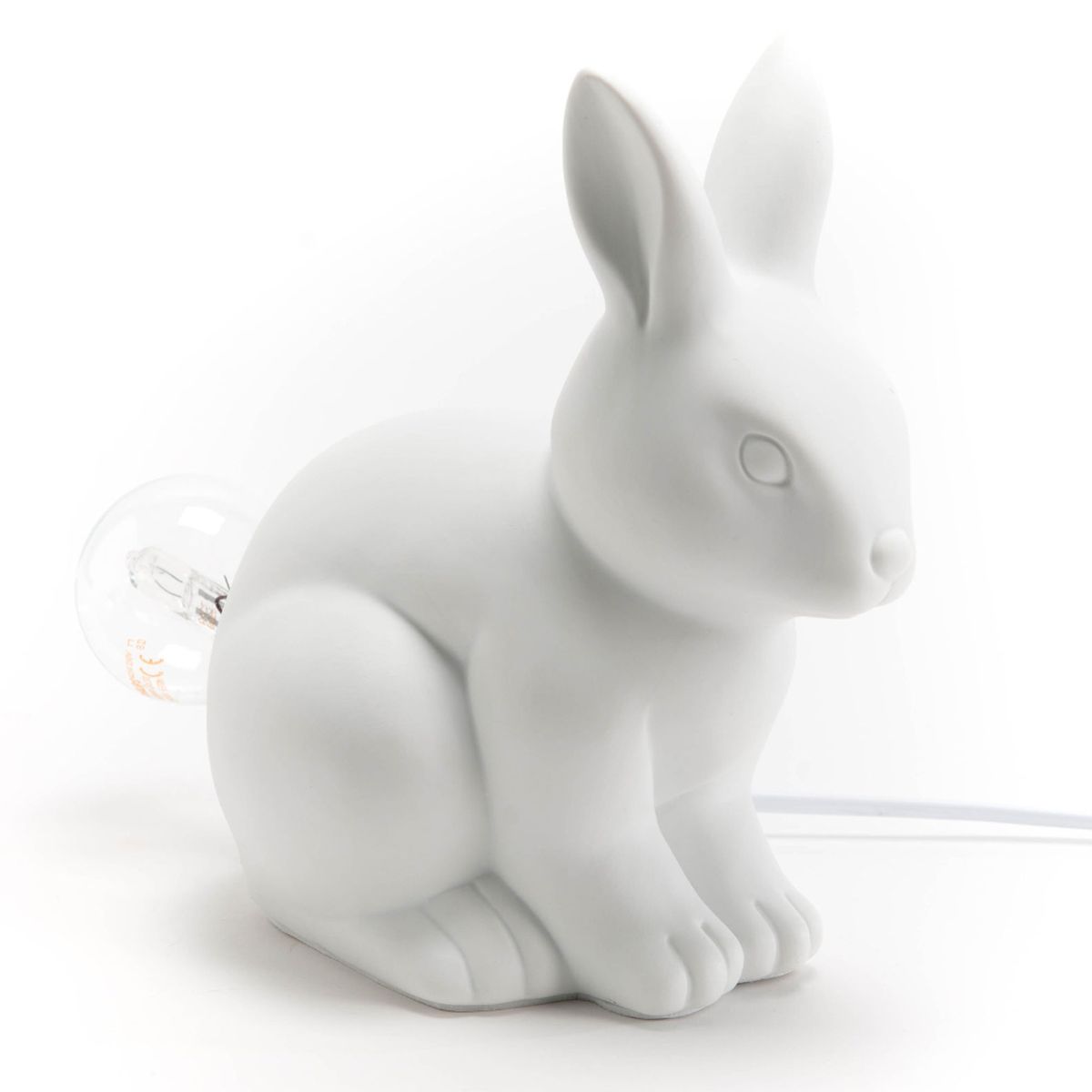 Lampe Petit Lapin en porcelaine