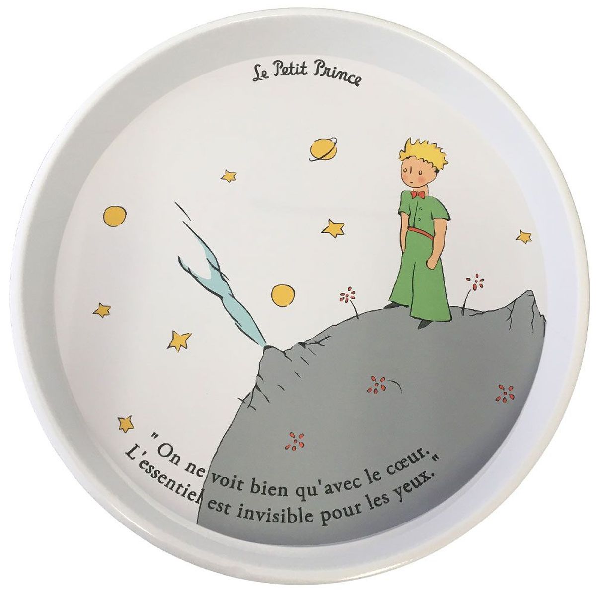 Plateau Petit Prince en mtal 30 cm