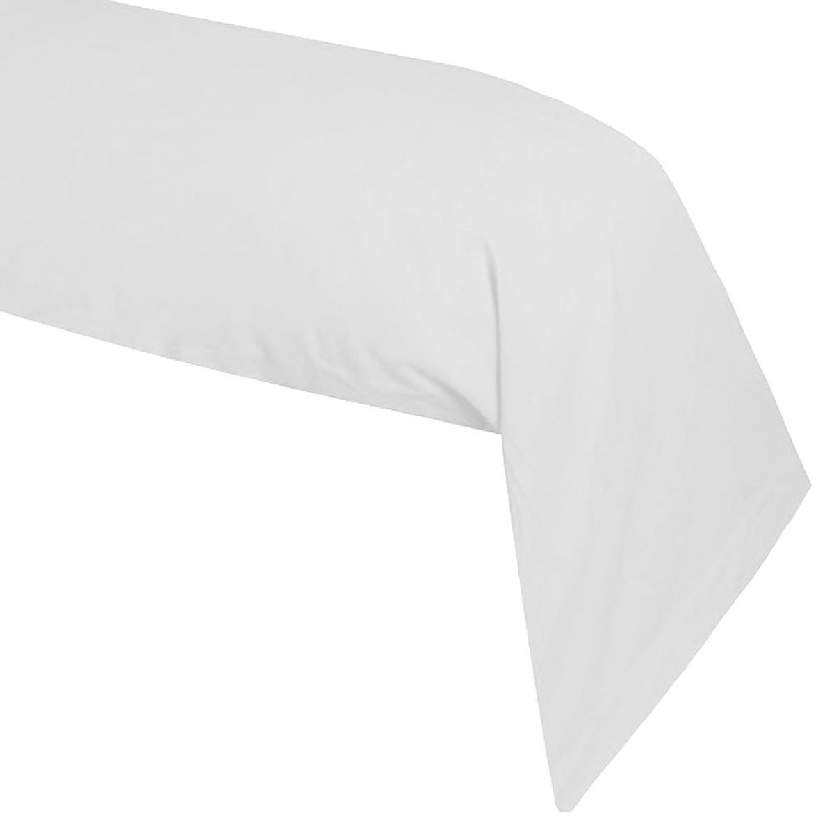 Taie de traversin en coton unie - 45 x 185 cm - Chantilly