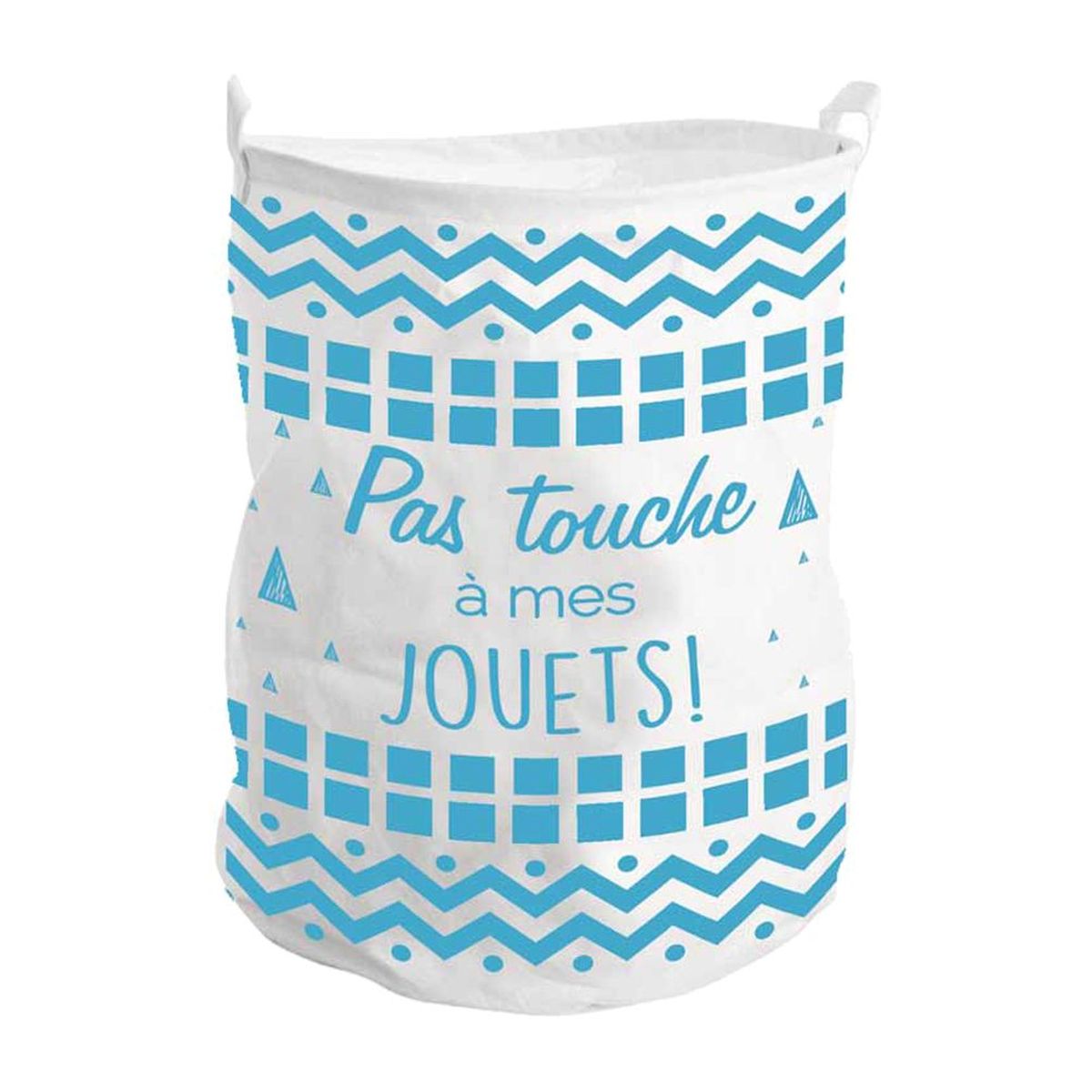 Panire  linge ou  jouets 50 cm - Pas touche  mes Jouets