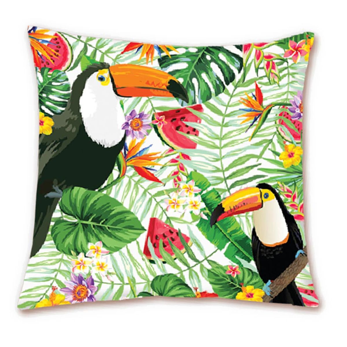 Housse de Coussin Toucan 40 x 40 cm