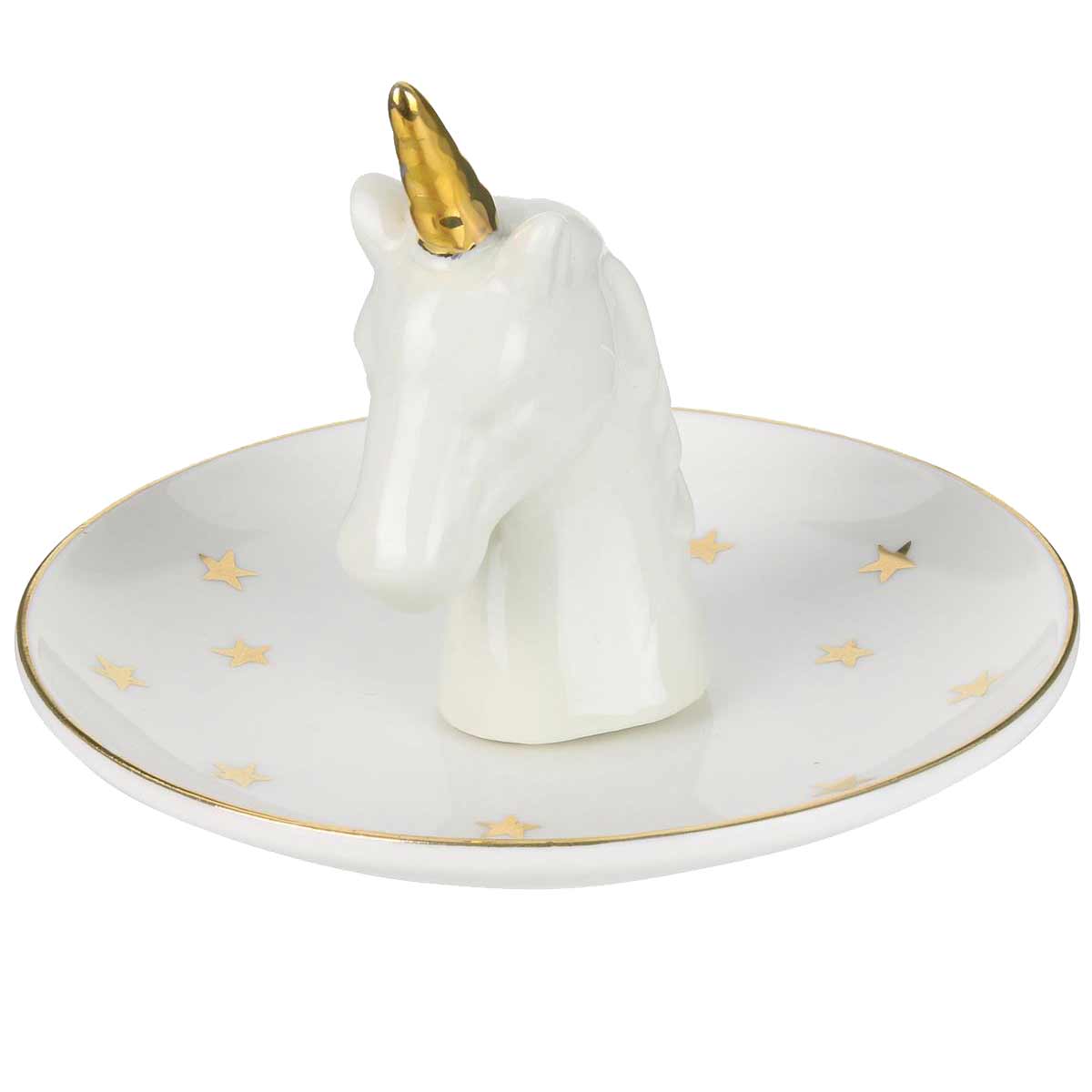 Figurine Porte-bijoux en cramique - Licorne