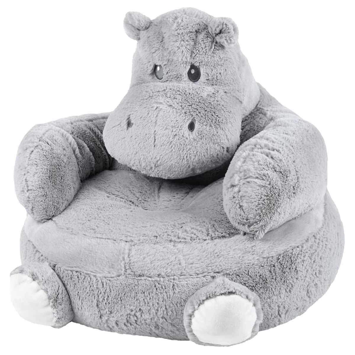 Pouf peluche pour enfant - Ethan l'hippopotame