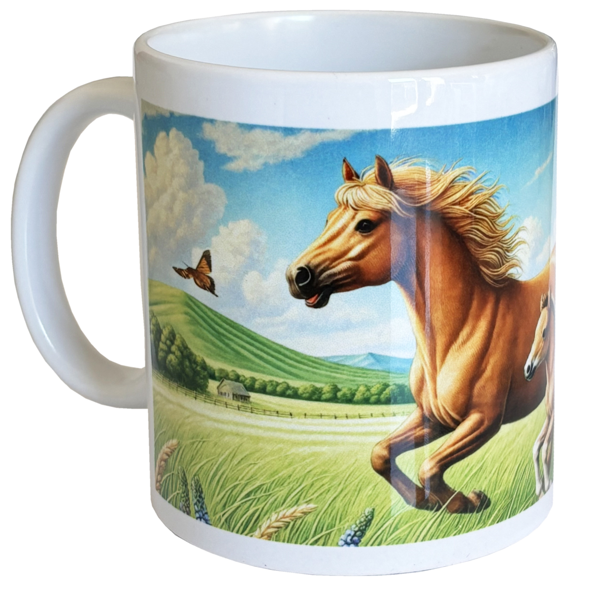 Mug jument et son poulain par CBKreation