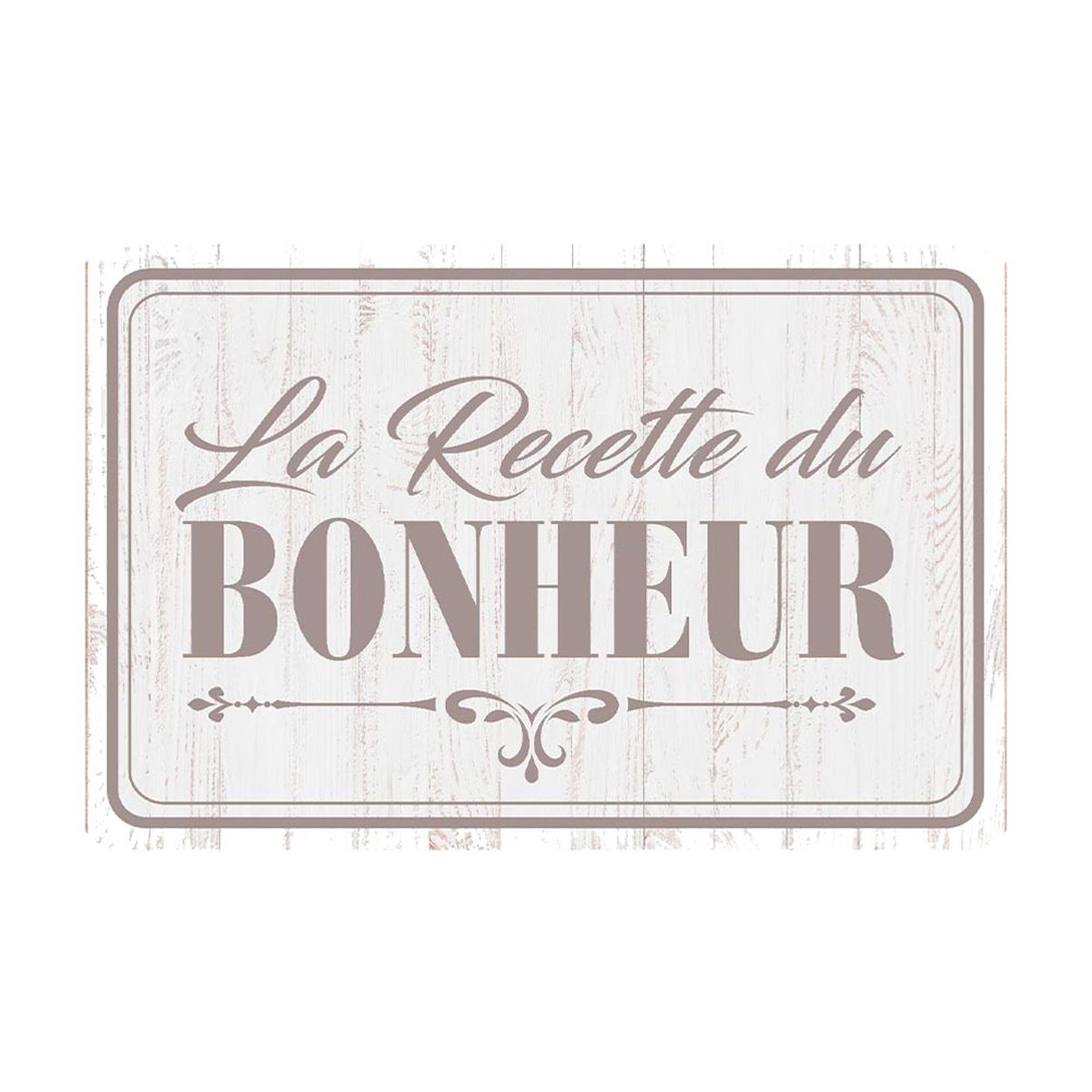 Set de table - La recette du Bonheur