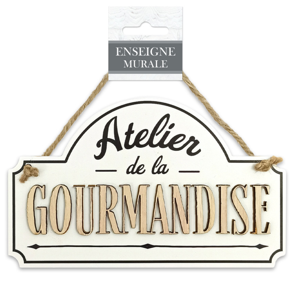 Plaque dcorative atelier de la gourmandise