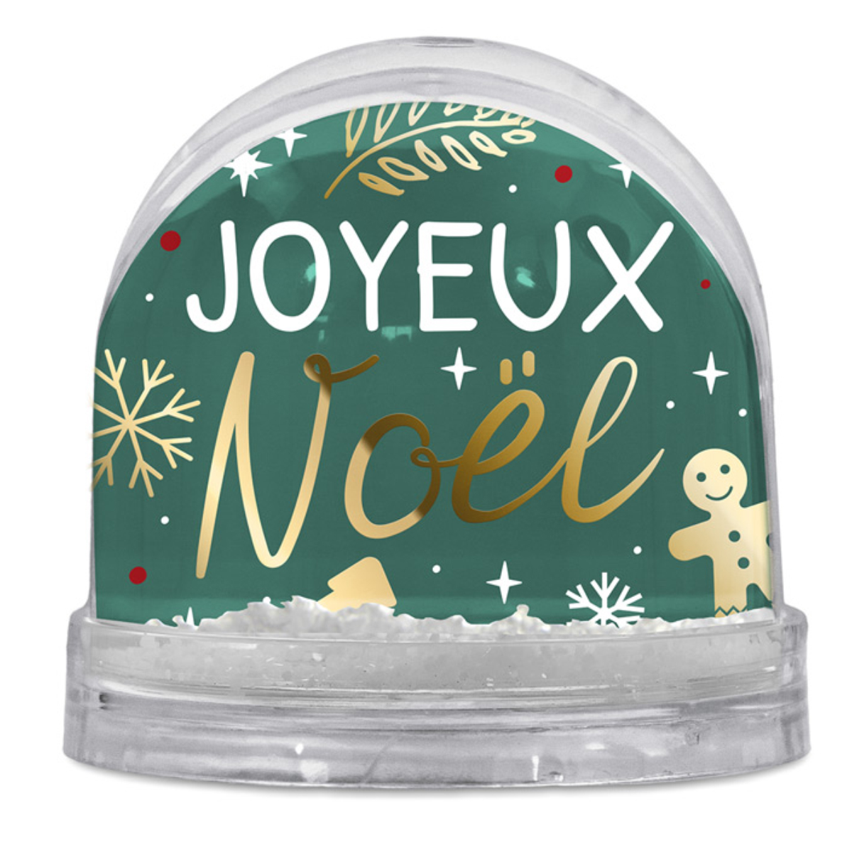 Boule  paillettes -  Joyeux Nol