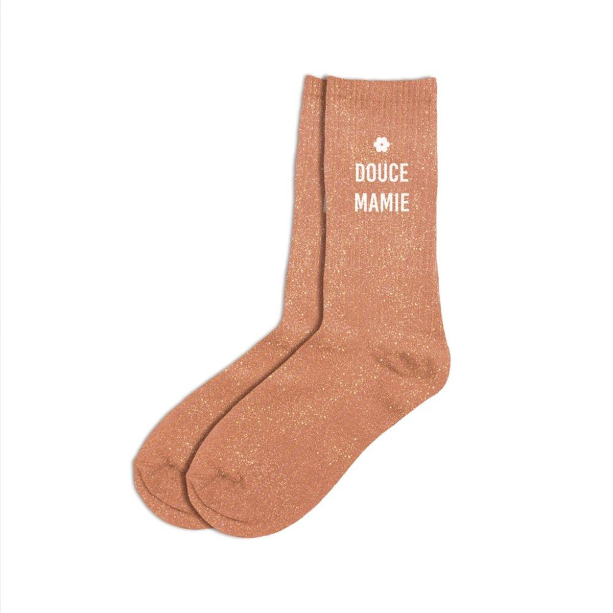 Paire de Chaussettes Pailletes Douce Mamie