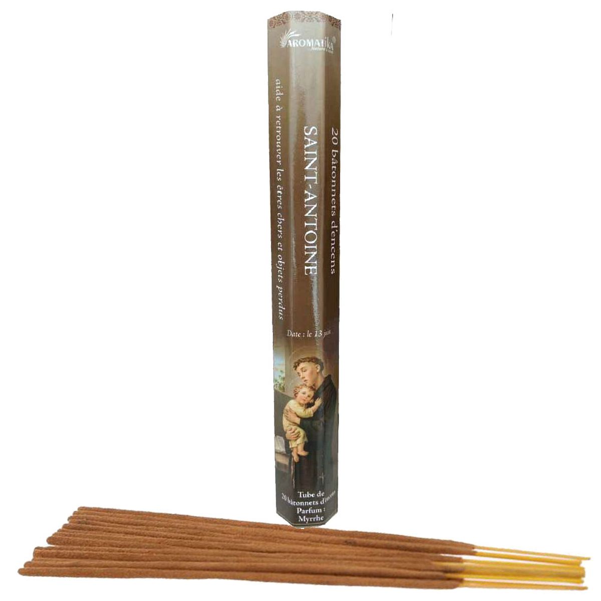 Encens Saint Antoine 100% Naturel - 20 btons