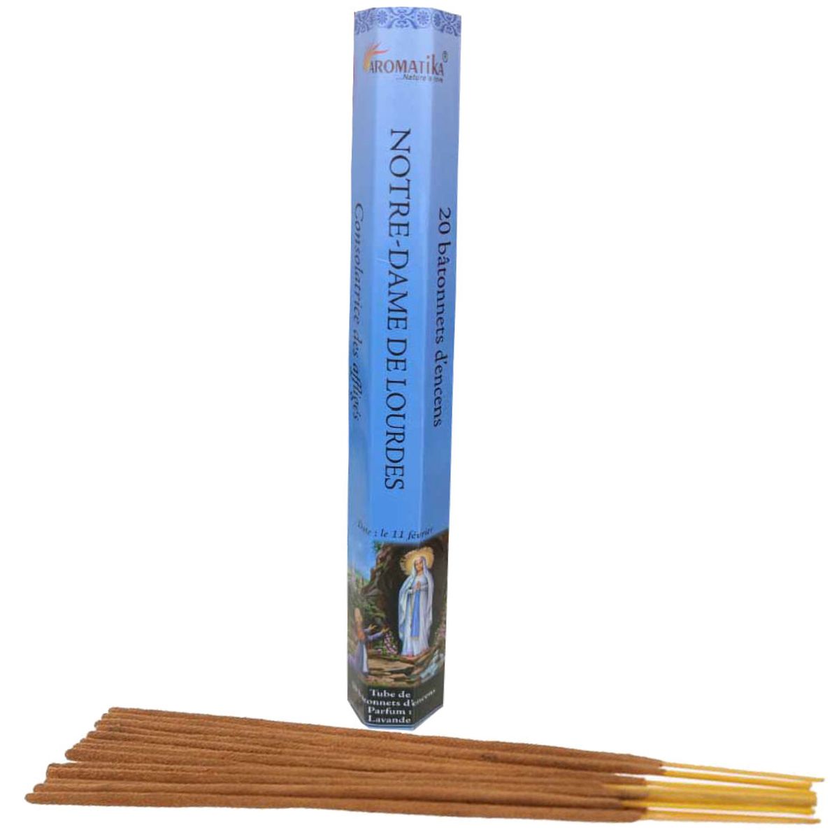 Encens Notre Dame de Lourdes 100% Naturel - 20 btons