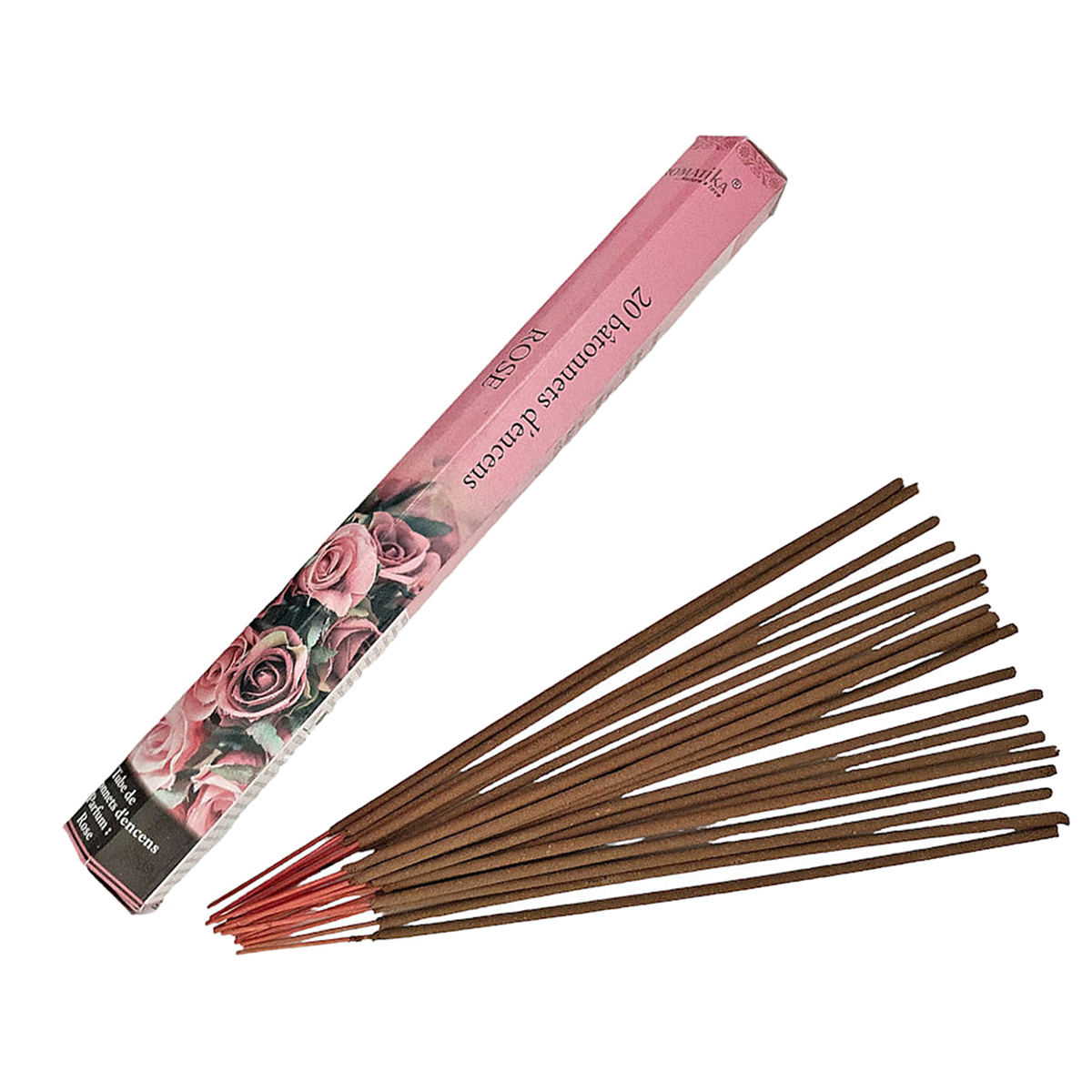 Encens rose 100% Naturel - 20 btons