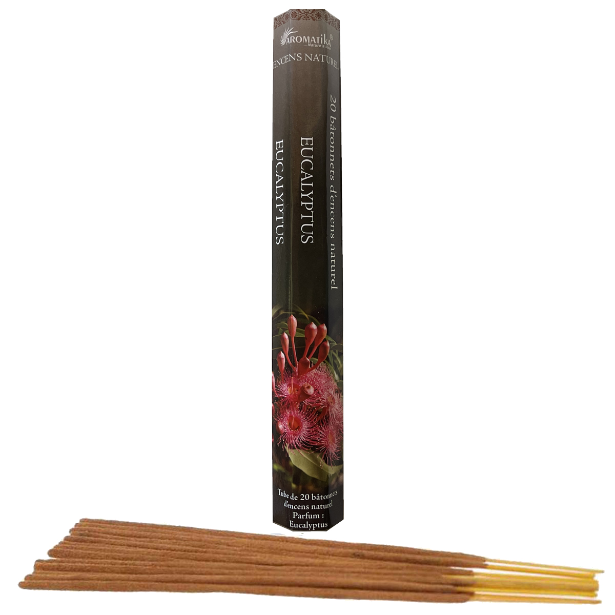 Encens eucalyptus 100% Naturel - 20 btons