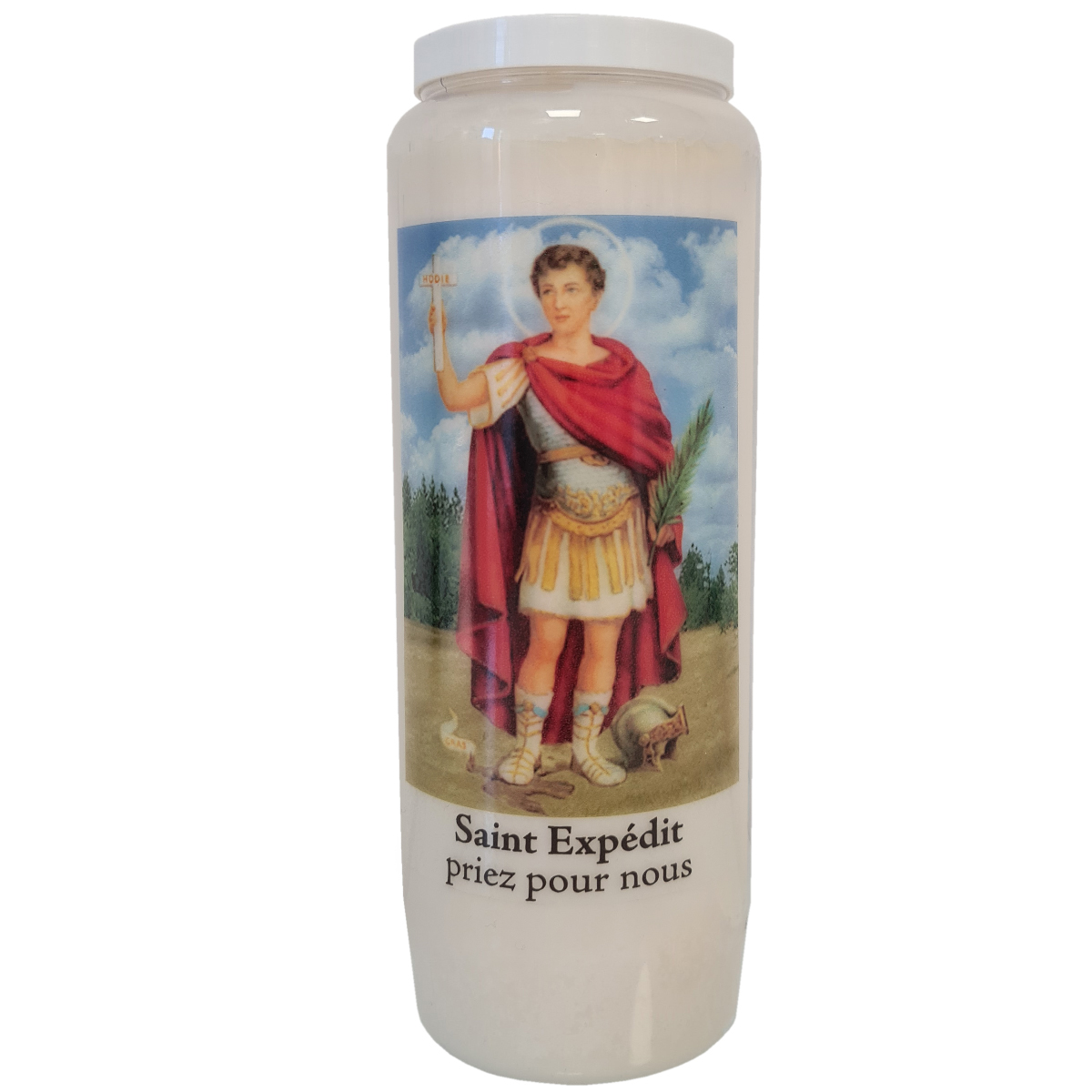 Bougie de Neuvaine De Saint Expedit - Soulage Les Peines