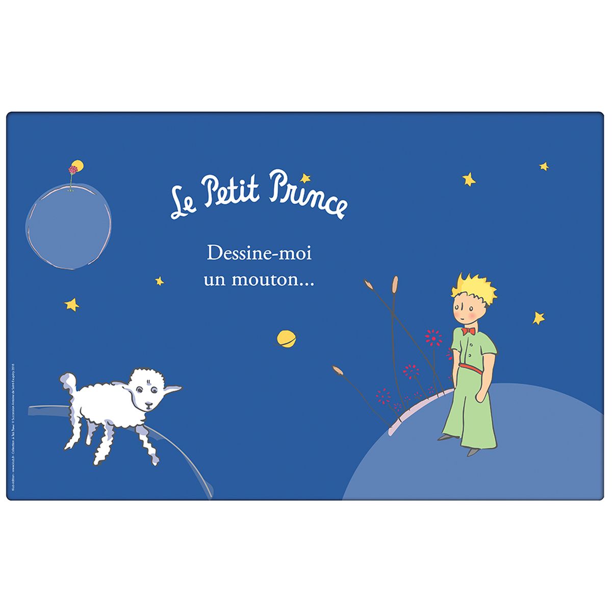 Set de table Le Petit Prince de St Exupry - KIUB - Mouton