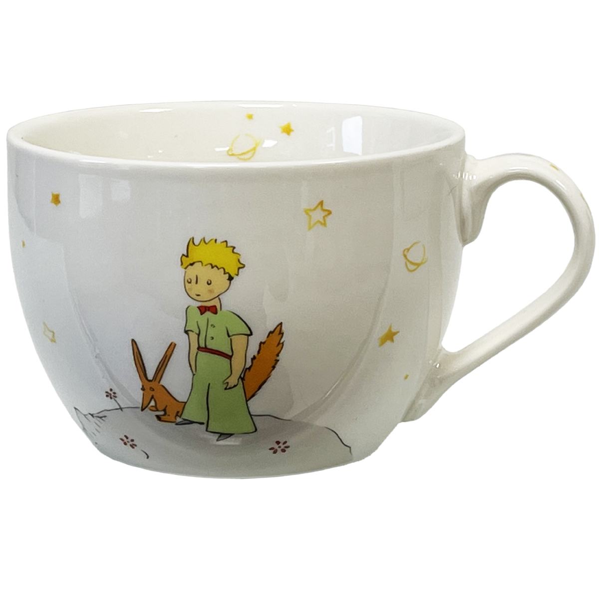 Bol  anse en porcelaine Le petit prince de St Exupry