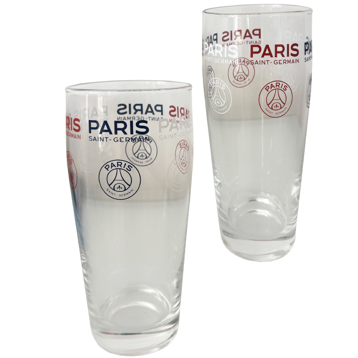 Verres  bire Paris Saint Germain PSG en Set de 2