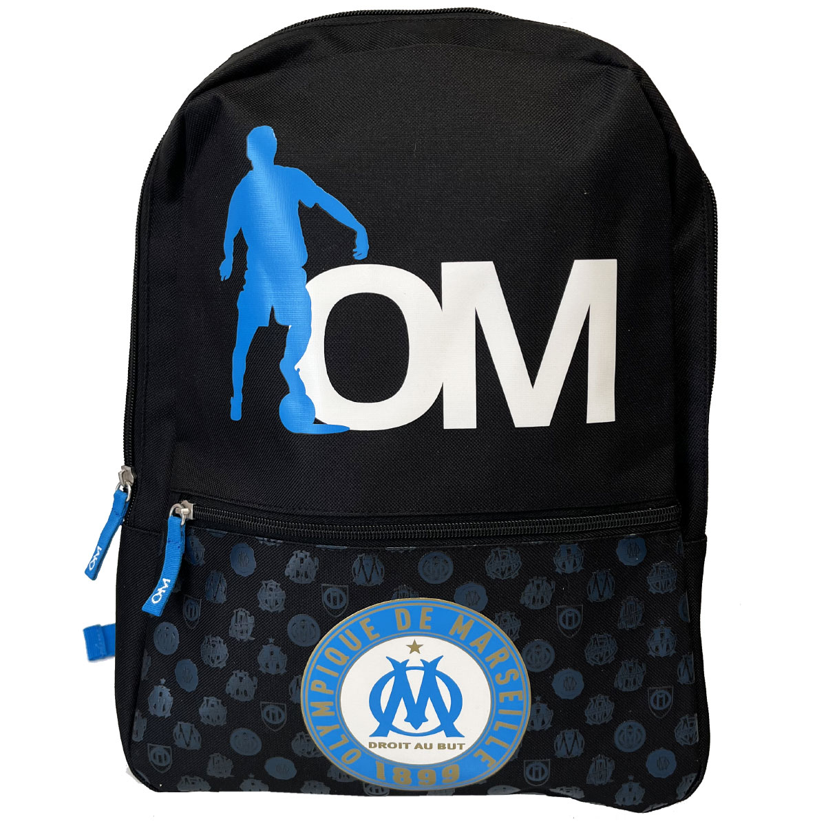 Sac  dos Olympique de Marseille noir 40 cm